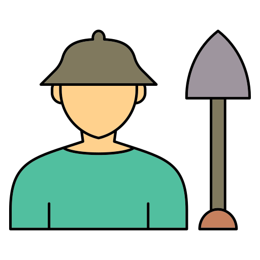 農家 Generic color lineal-color icon