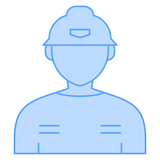 Miner Generic color lineal-color icon