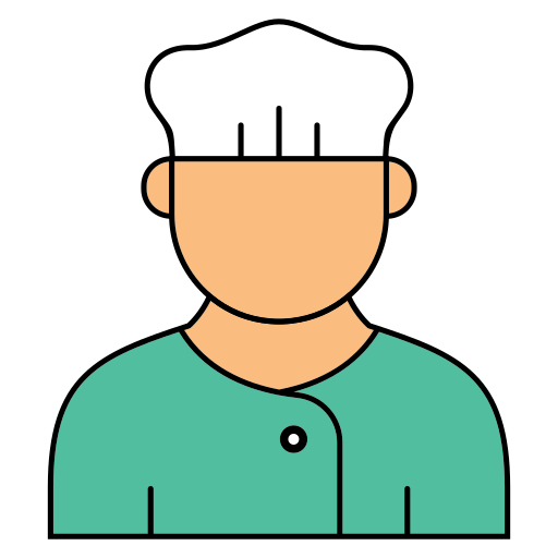 szef kuchni Generic color lineal-color ikona