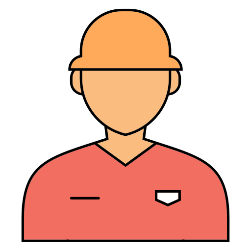 werknemer Generic color lineal-color icoon