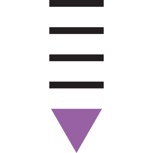flecha hacia abajo Generic color fill icono
