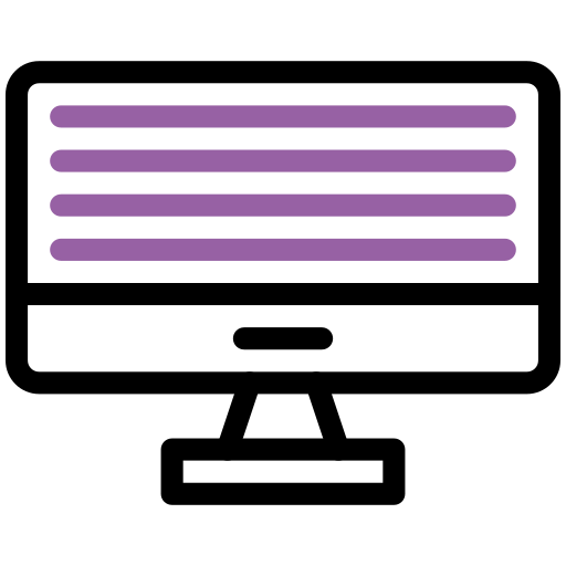 Монитор Generic color outline иконка