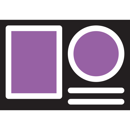 kształty Generic color fill ikona