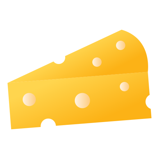 Cheese Generic gradient fill icon