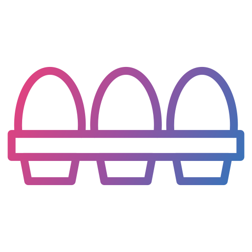 huevos Generic gradient outline icono