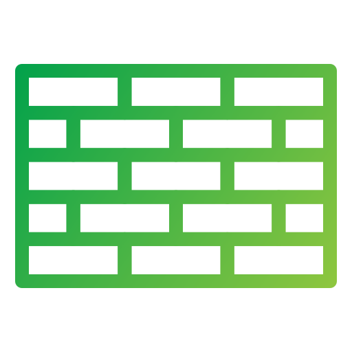 firewall Generic gradient outline icon