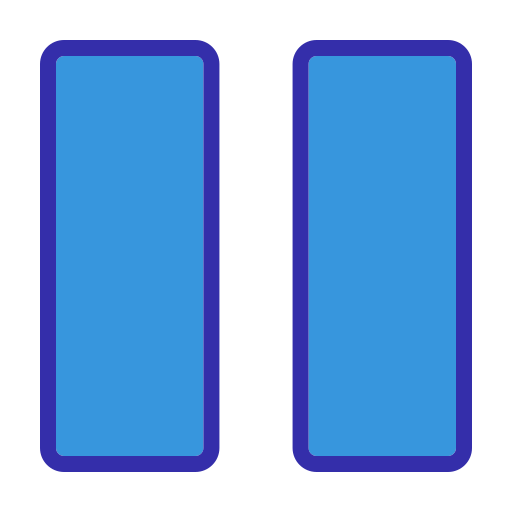 botão de pausa Generic color lineal-color Ícone