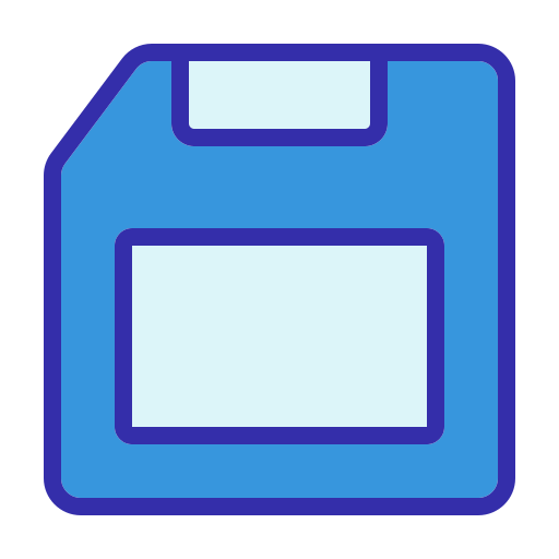 floppy disk Generic color lineal-color icona