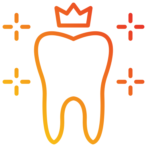 Здоровые зубы Generic gradient outline иконка