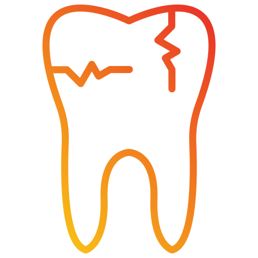 dentystyczny Generic gradient outline ikona