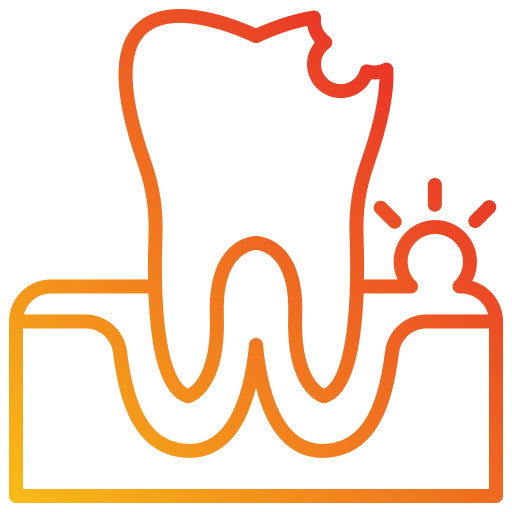 parodontal Generic gradient outline icon