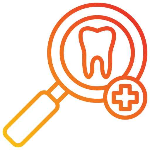 Dental checkup Generic gradient outline icon