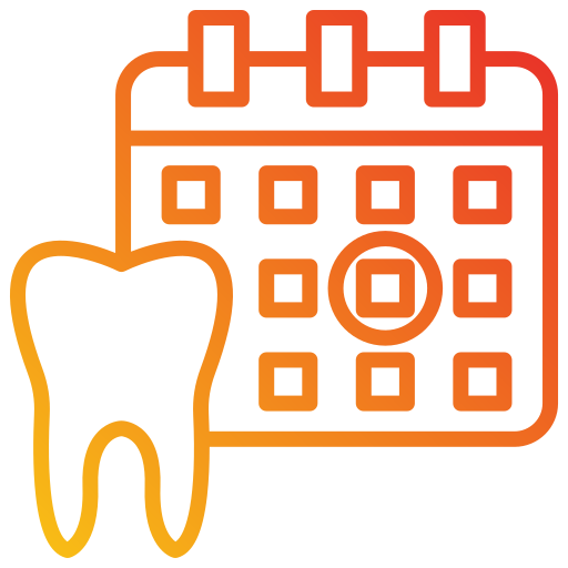 wizyta dentystyczna Generic gradient outline ikona