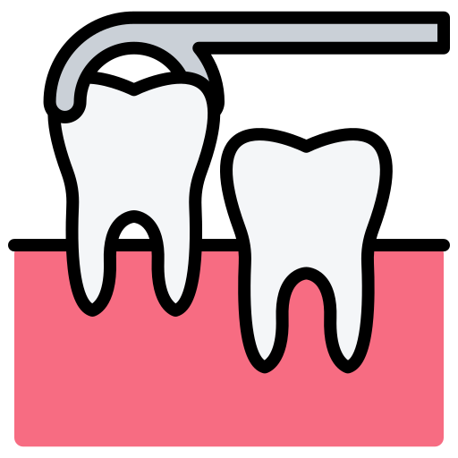extração de dente Generic color lineal-color Ícone
