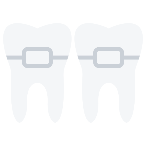 apparecchi dentali Generic color fill icona
