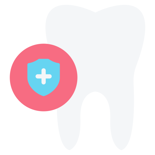 Dental protection Generic color fill icon