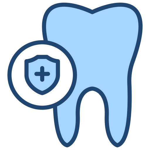 歯の保護 Generic color lineal-color icon