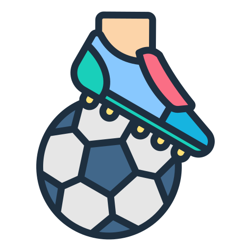 fußball Generic color lineal-color icon