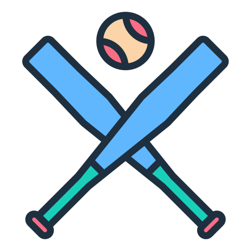 béisbol Generic color lineal-color icono