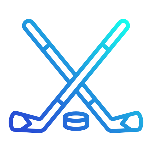 hockey Generic gradient outline icono