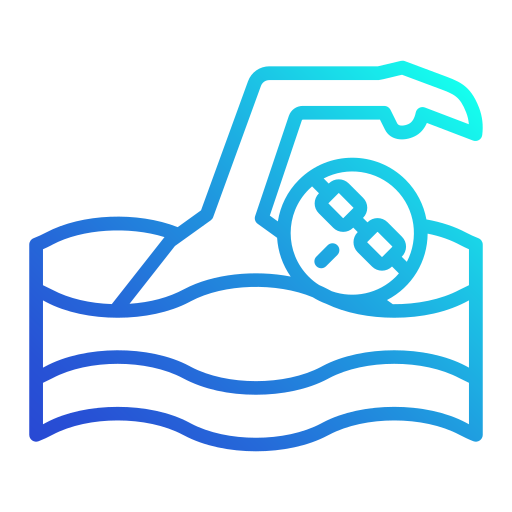Swimming Generic gradient outline icon