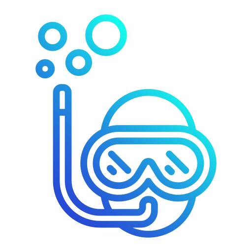 Diving Generic gradient outline icon