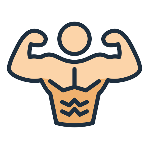 bodybuilding Generic color lineal-color icon