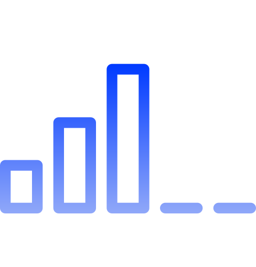 señal Generic gradient outline icono