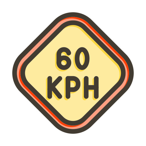 límite de velocidad Generic color lineal-color icono