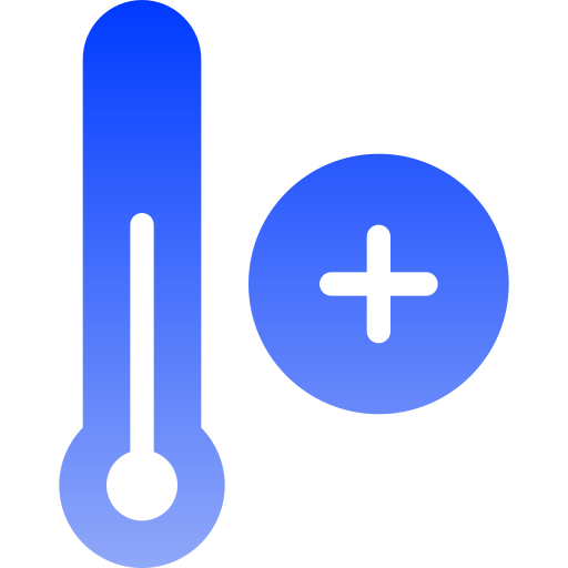 Temperature control Generic gradient fill icon