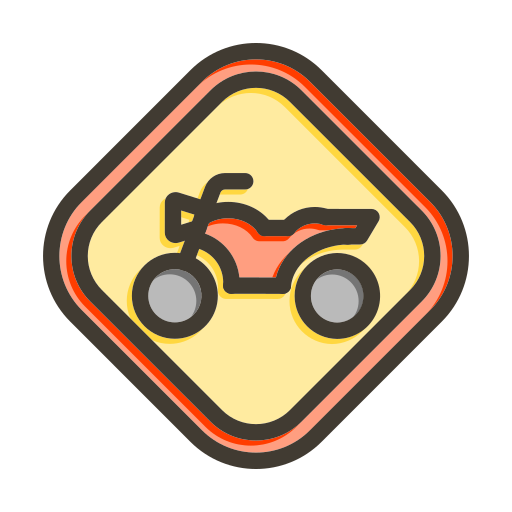 Motocross Generic color lineal-color icon