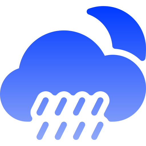 Raining Generic gradient fill icon