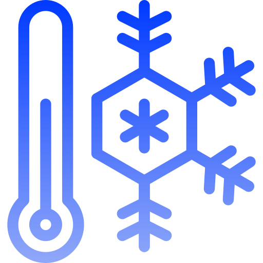 winter Generic gradient outline icoon