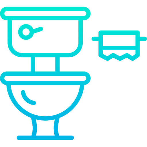 toilette Kiranshastry Gradient icon