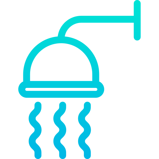 シャワー Kiranshastry Gradient icon