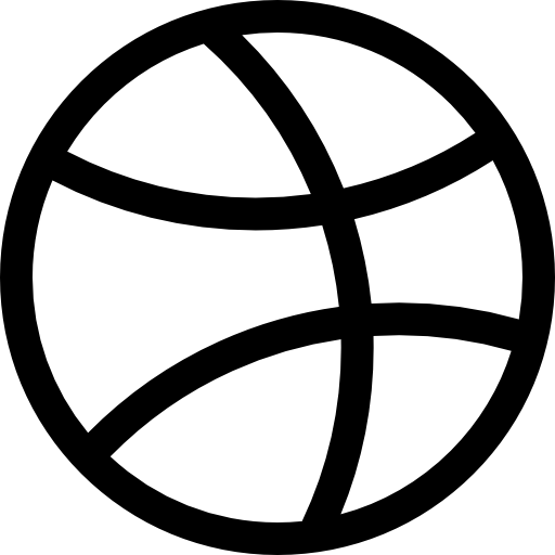 ドリブル Basic Straight Lineal icon