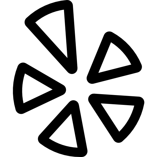 yelp Basic Straight Lineal иконка