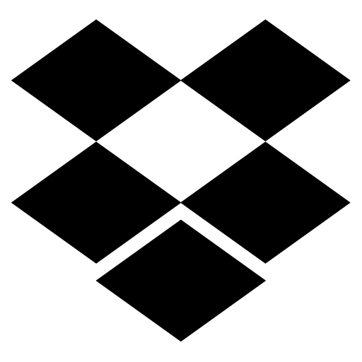 ドロップボックス Basic Straight Filled icon