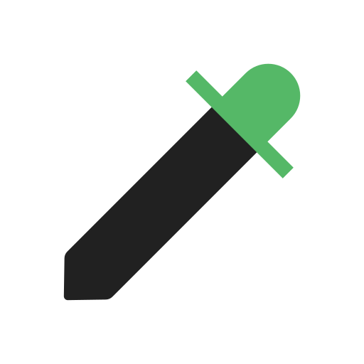 Dropper Generic color fill icon