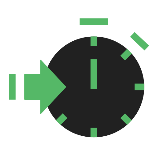 Time Generic color fill icon