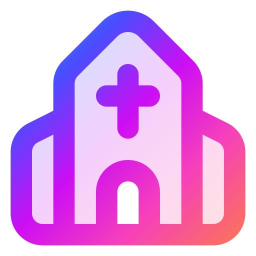 iglesia Generic gradient lineal-color icono