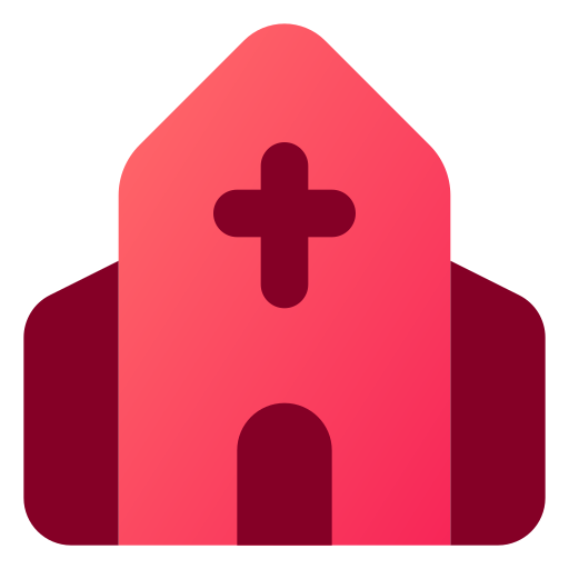 Chruch Generic gradient fill icon