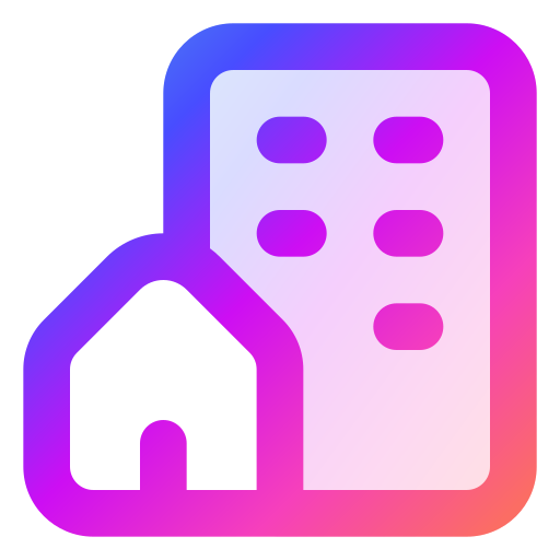 mieszkania Generic gradient lineal-color ikona