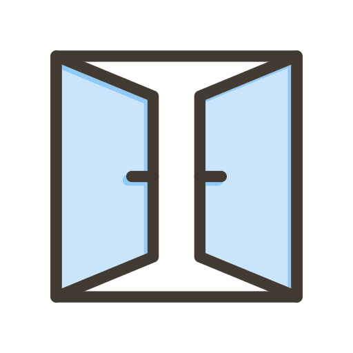 ventana Generic color lineal-color icono