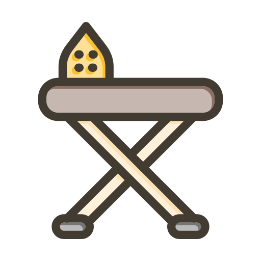 Iron board Generic color lineal-color icon