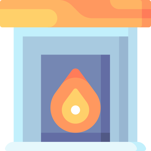 Fireplace Special Flat icon