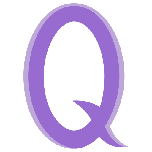 Letter q Generic color fill icon