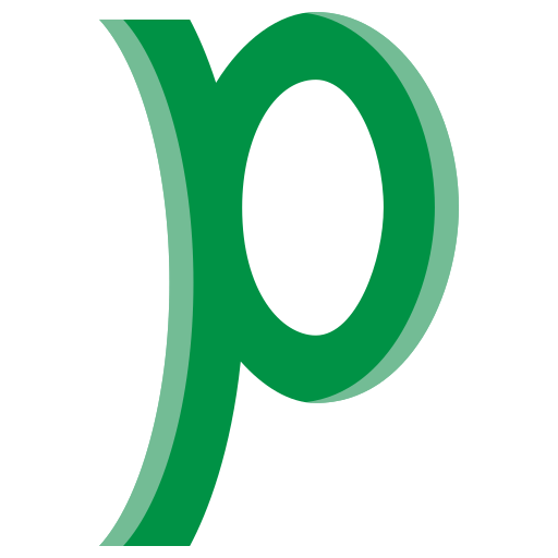 Letter p Generic color fill icon