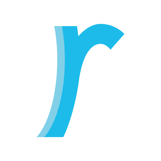 Letter r Generic color fill icon