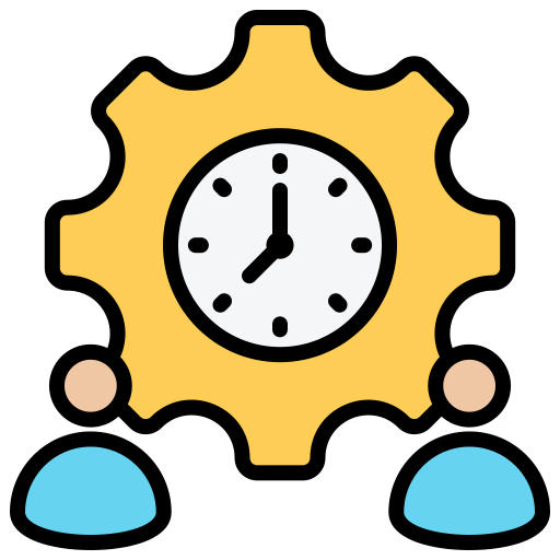 Work time Generic color lineal-color icon